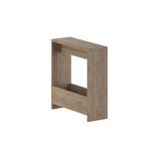 Decortieliving - Simpi Side Table with Magazine Rack – Compact Modern End Table for Small Spaces