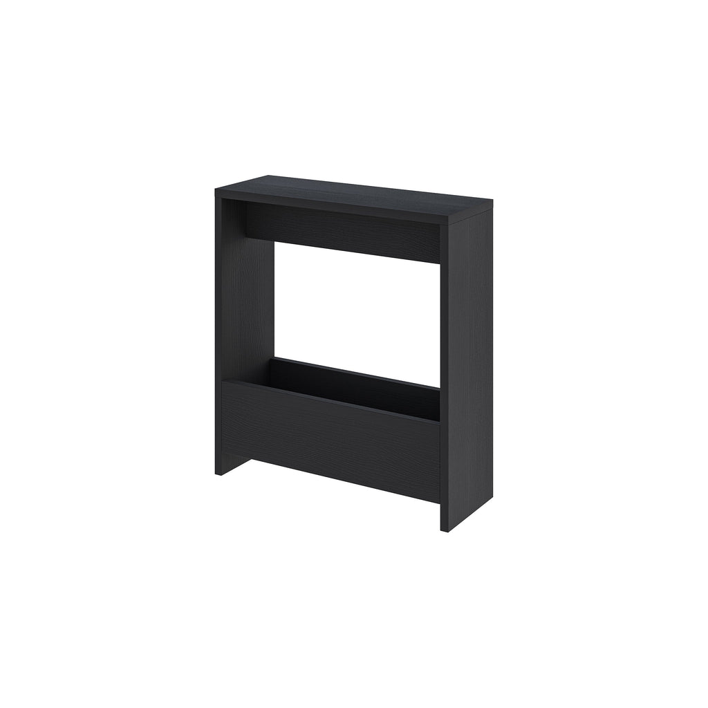 Decortieliving - Simpi Side Table with Magazine Rack – Compact Modern End Table for Small Spaces