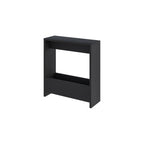 Decortieliving - Simpi Side Table with Magazine Rack – Compact Modern End Table for Small Spaces