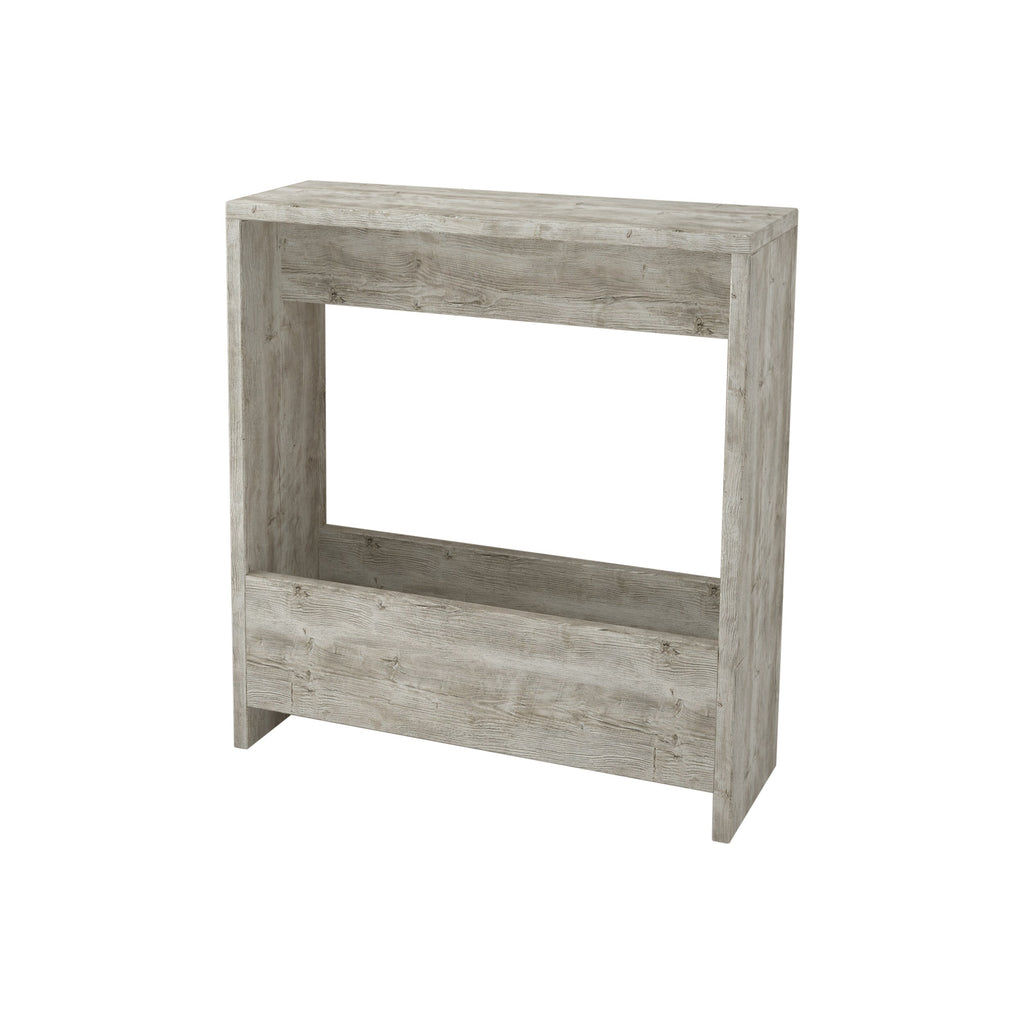 Decortieliving - Simpi Side Table with Magazine Rack – Compact Modern End Table for Small Spaces