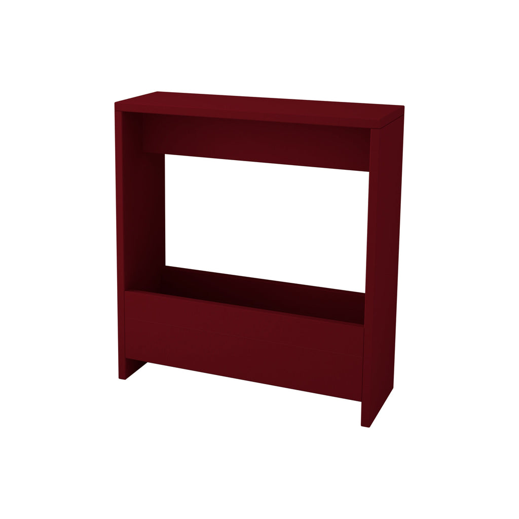 Decortieliving - Simpi Side Table with Magazine Rack – Compact Modern End Table for Small Spaces