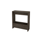 Decortieliving - Simpi Side Table with Magazine Rack – Compact Modern End Table for Small Spaces