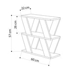 Decortieliving - Lazena Coffee Table – Compact Modern Side Table