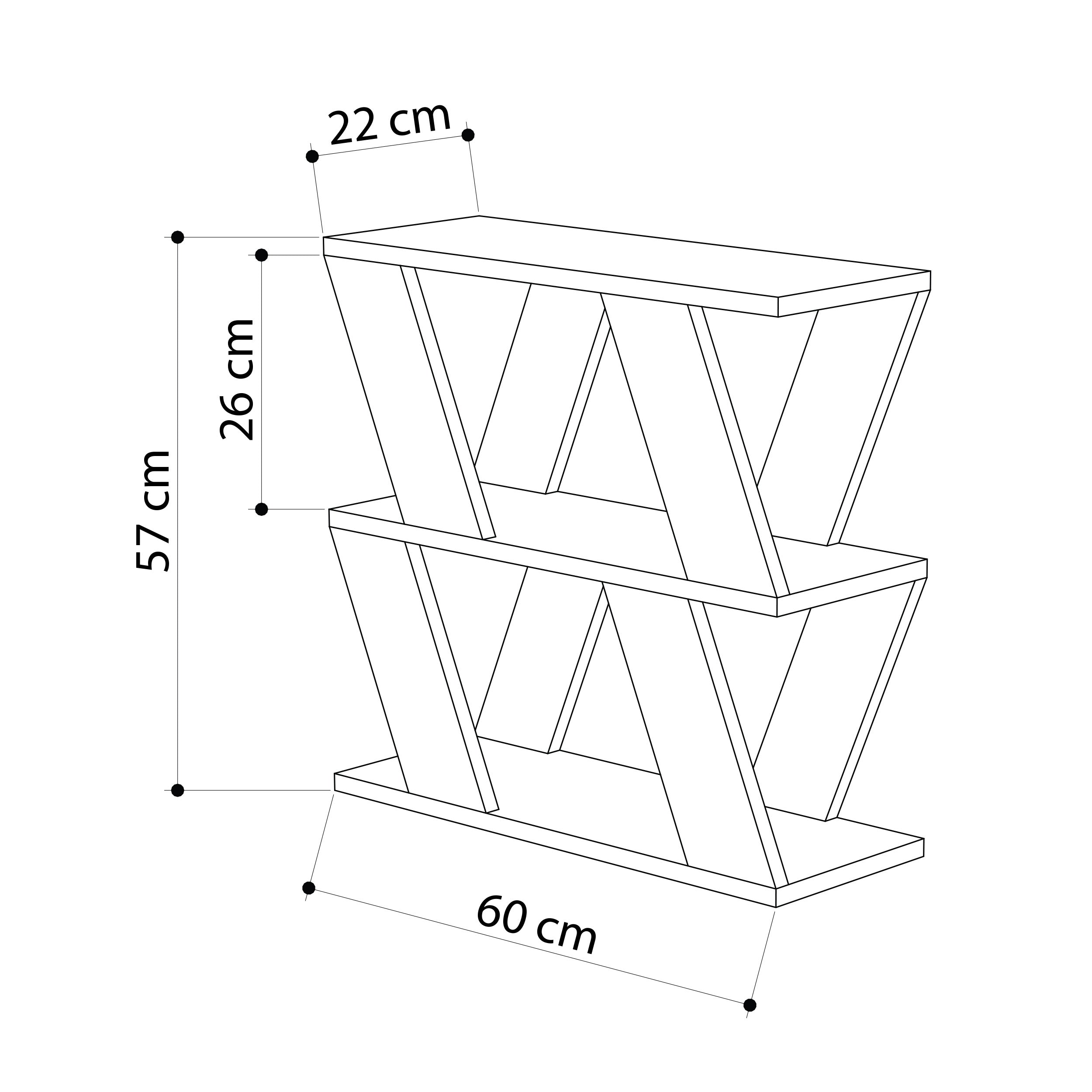 Decortieliving - Lazena Coffee Table – Compact Modern Side Table