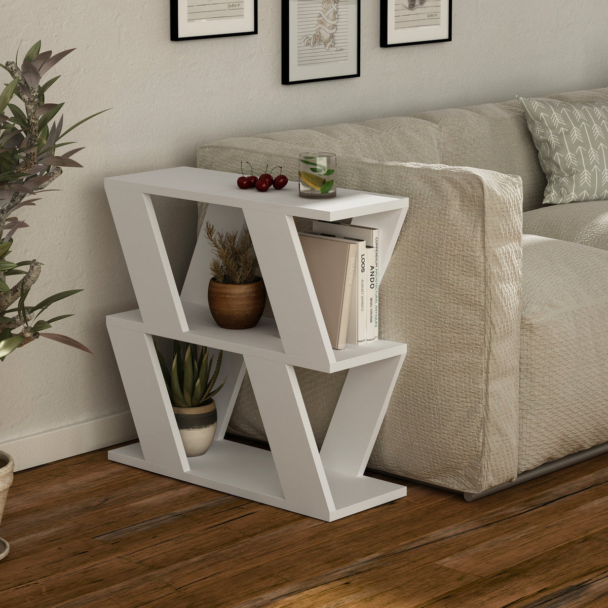 Decortieliving - Lazena Coffee Table – Compact Modern Side Table