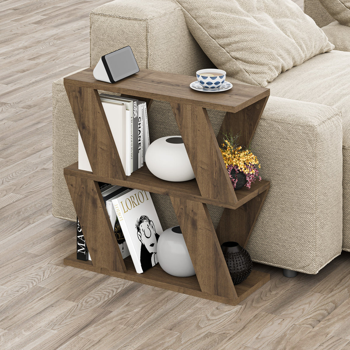 Decortieliving - Lazena Coffee Table – Compact Modern Side Table