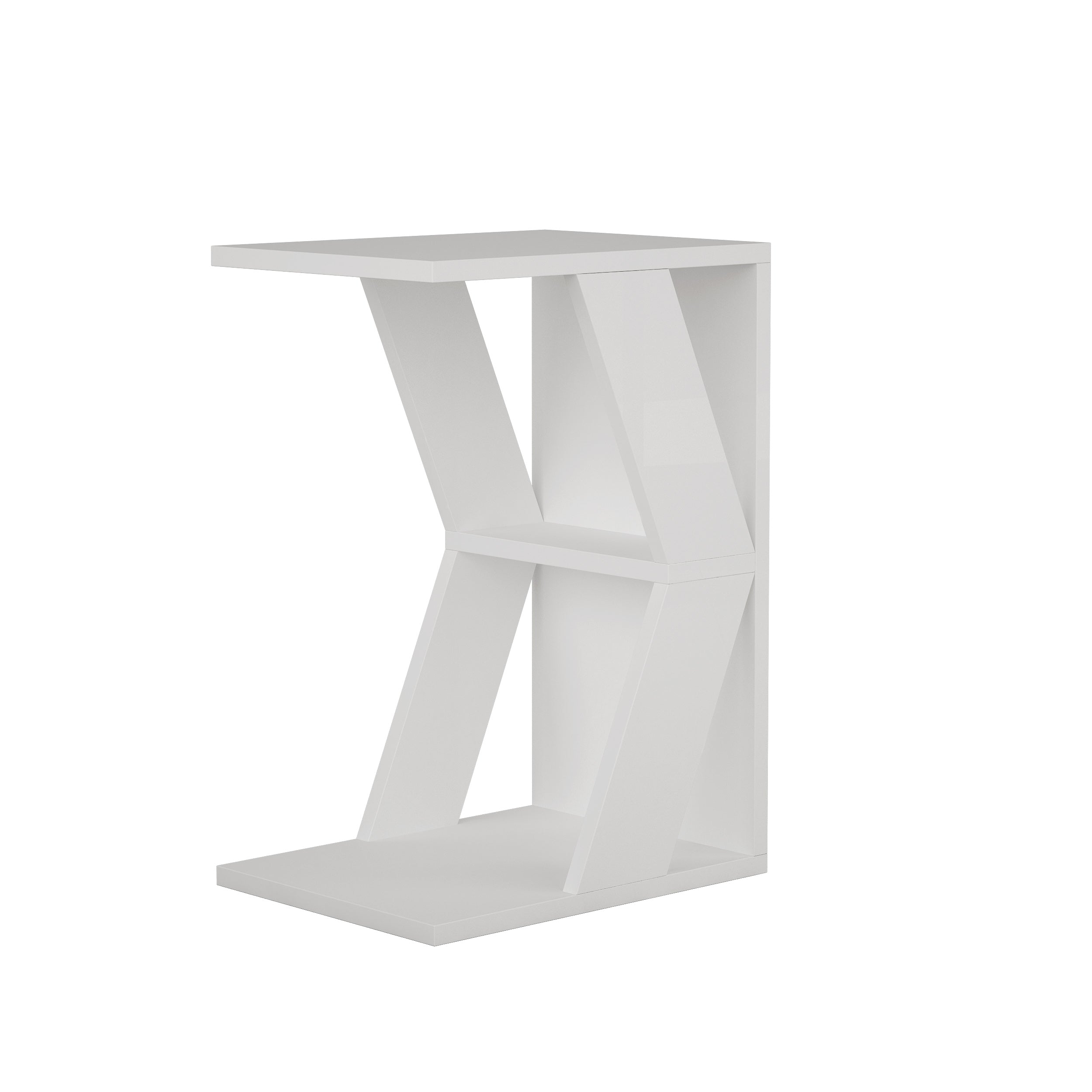 Decortieliving - Naze Modern C Shape Table Multipurpose H 57cm