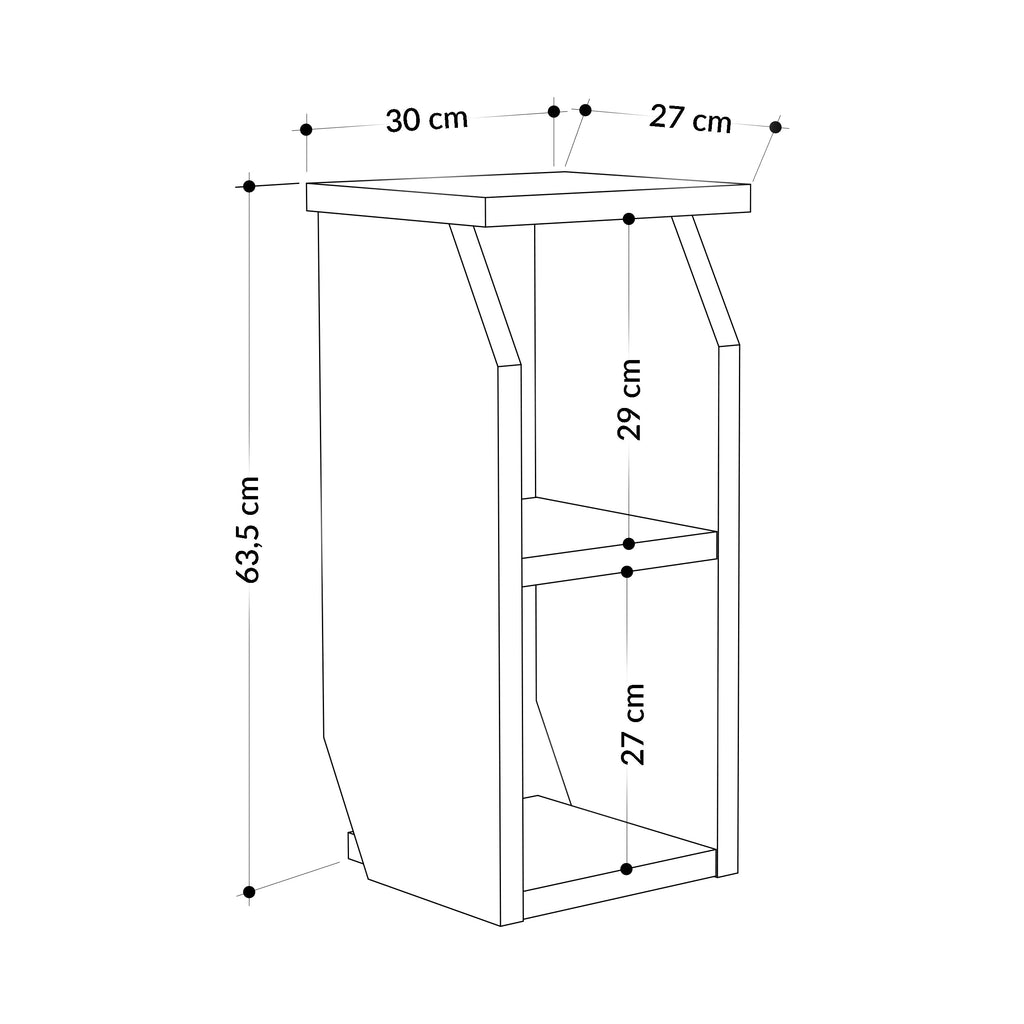 Decortieliving - Tena Modern Side Table