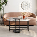 Table basse gigogne Cuddle - Ensemble moderne de 2 pièces