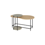 Decortieliving - Cuddle Coffee Table - Modern 2-piece Nested Set