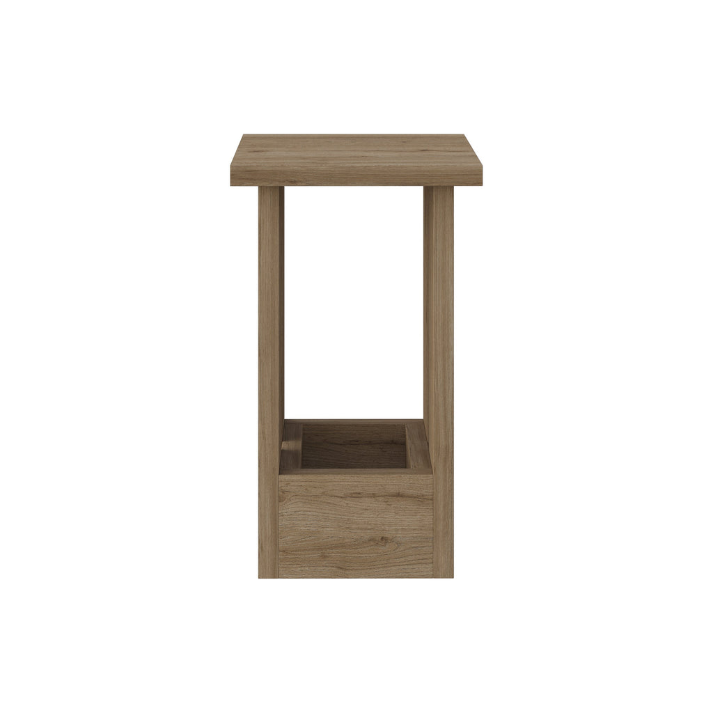 Decortieliving - Tasos Side Table – Modern Compact Side Table for Bedside & Sofa