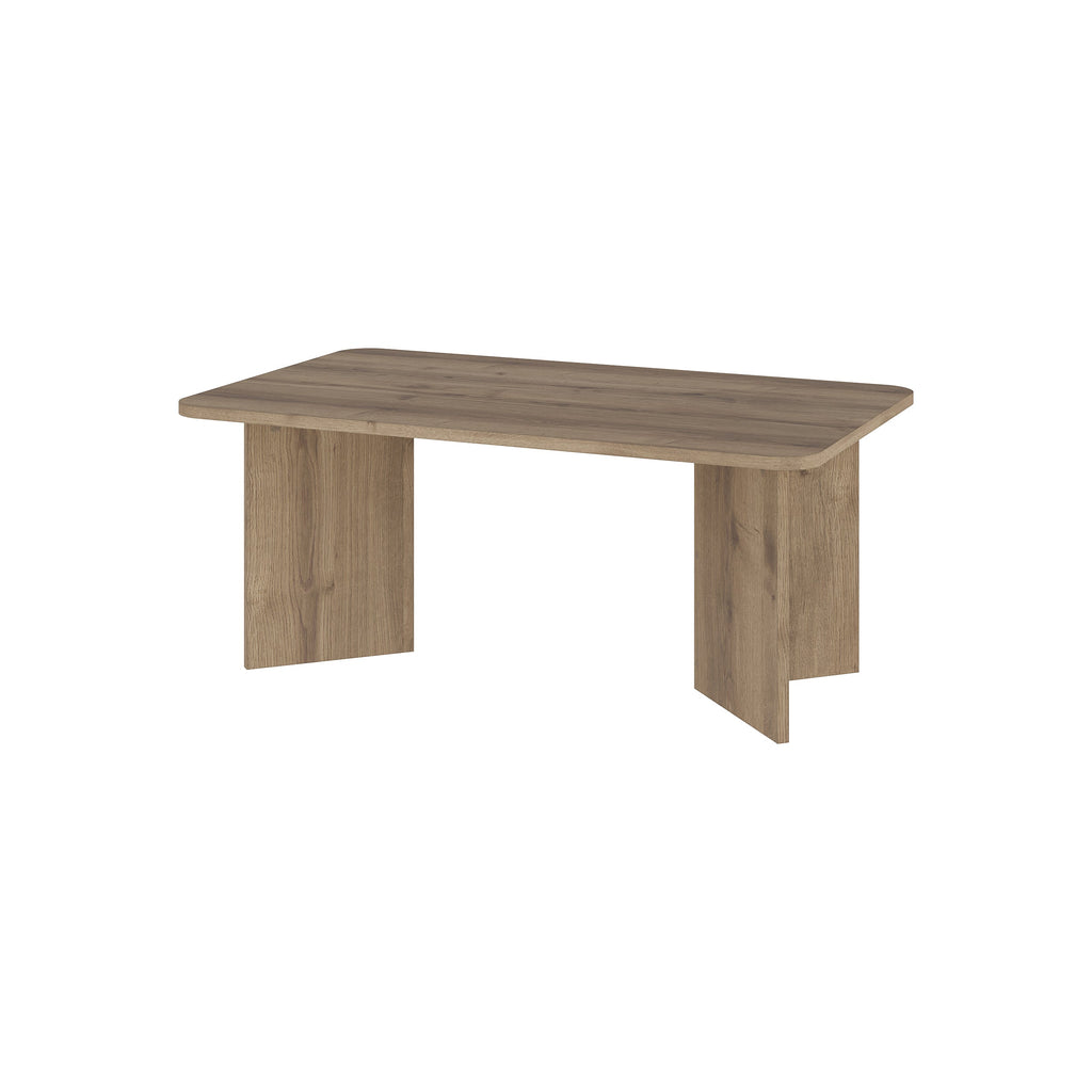 Decortieliving - Sam Modern Radius Coffee Table - 60x100 cm