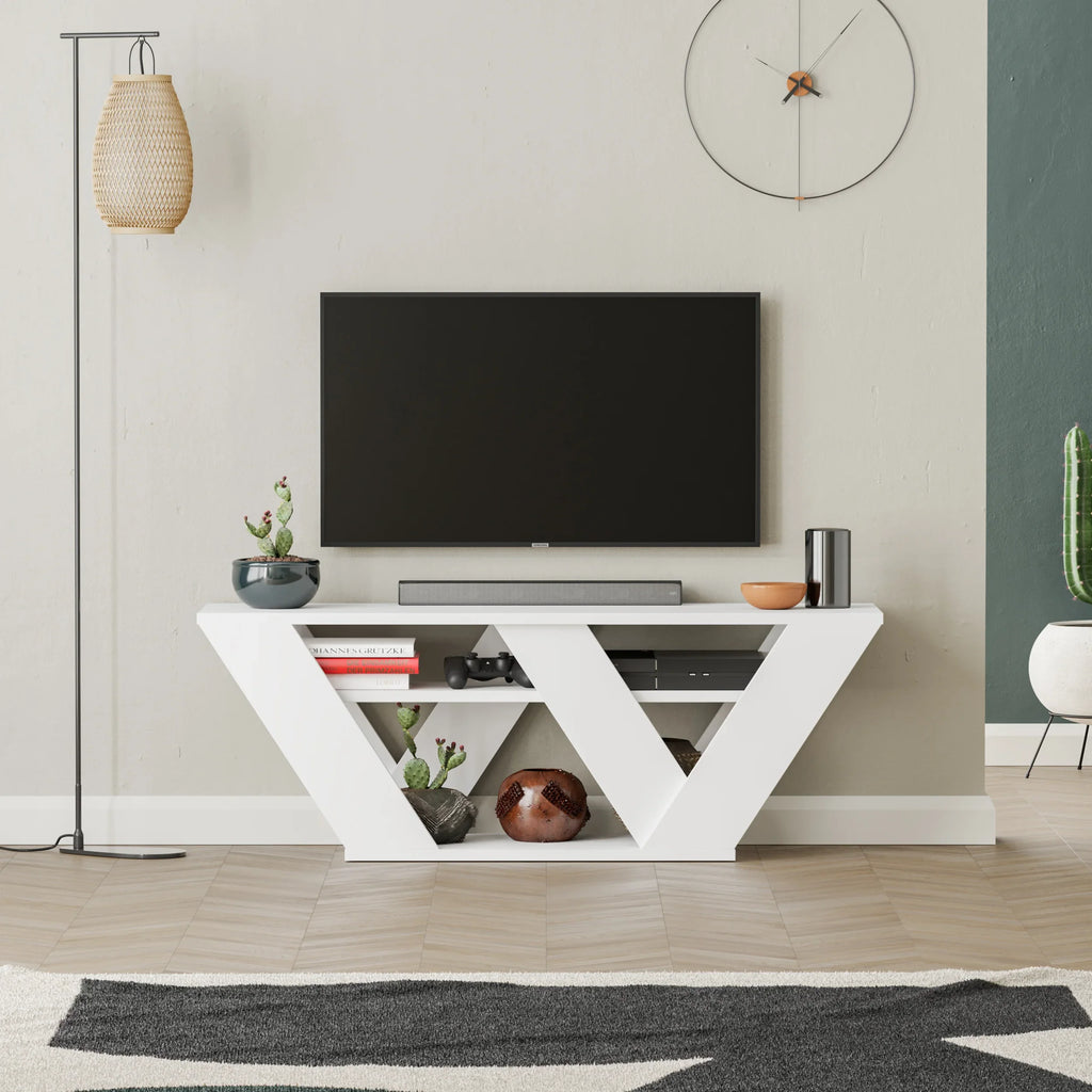 Decortieliving - Pipralla Modern TV Stand 110 cm