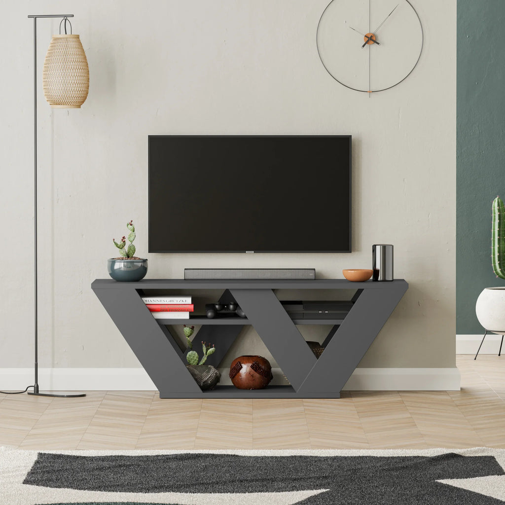 Decortieliving - Pipralla Modern TV Stand 110 cm