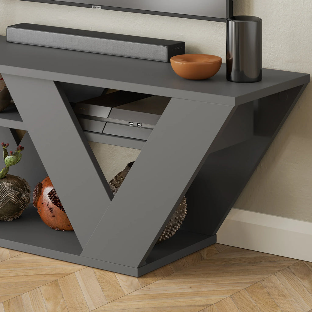 Decortieliving - Pipralla Modern TV Stand 110 cm