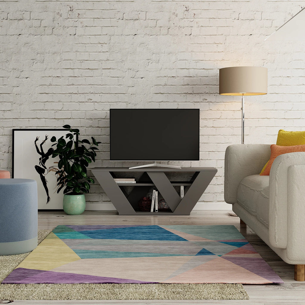 Decortieliving - Pipralla Modern TV Stand 110 cm