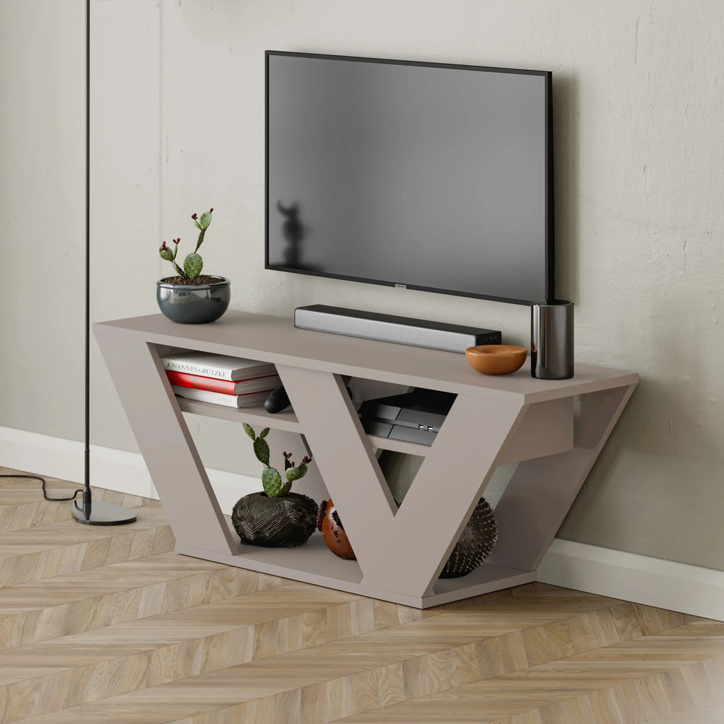 Decortieliving - Pipralla Modern TV Stand 110 cm