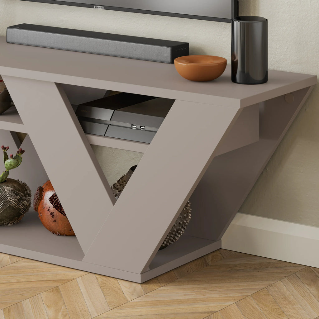 Decortieliving - Pipralla Modern TV Stand 110 cm
