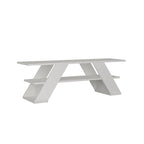 Decortieliving - Farfalla Modern TV Stand Multimedia Centre TV Unit With Shelves 120cm