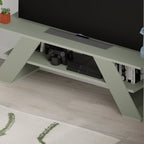 Decortieliving - Farfalla Modern TV Stand Multimedia Centre TV Unit With Shelves 120cm