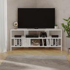 Decortieliving - Thales Corner Modern TV Stand Multimedia Centre Corner 110cm
