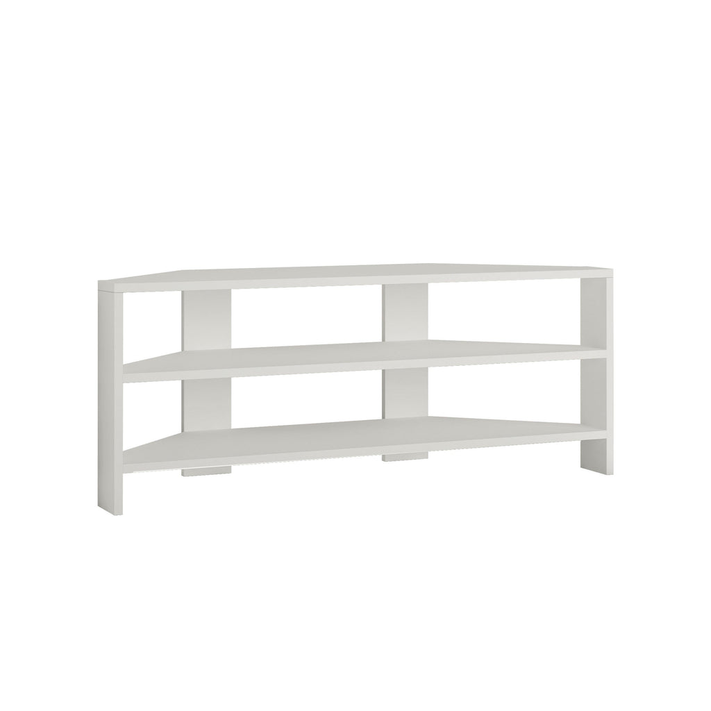 Decortieliving - Thales Corner Modern TV Stand Multimedia Centre Corner 110cm