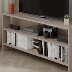 Decortieliving - Thales Corner Modern TV Stand Multimedia Centre Corner 110cm