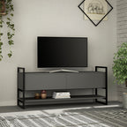 Decortieliving - Metola Modern TV Stand Multimedia Stand TV Unit With Storage Cabinet 130cm