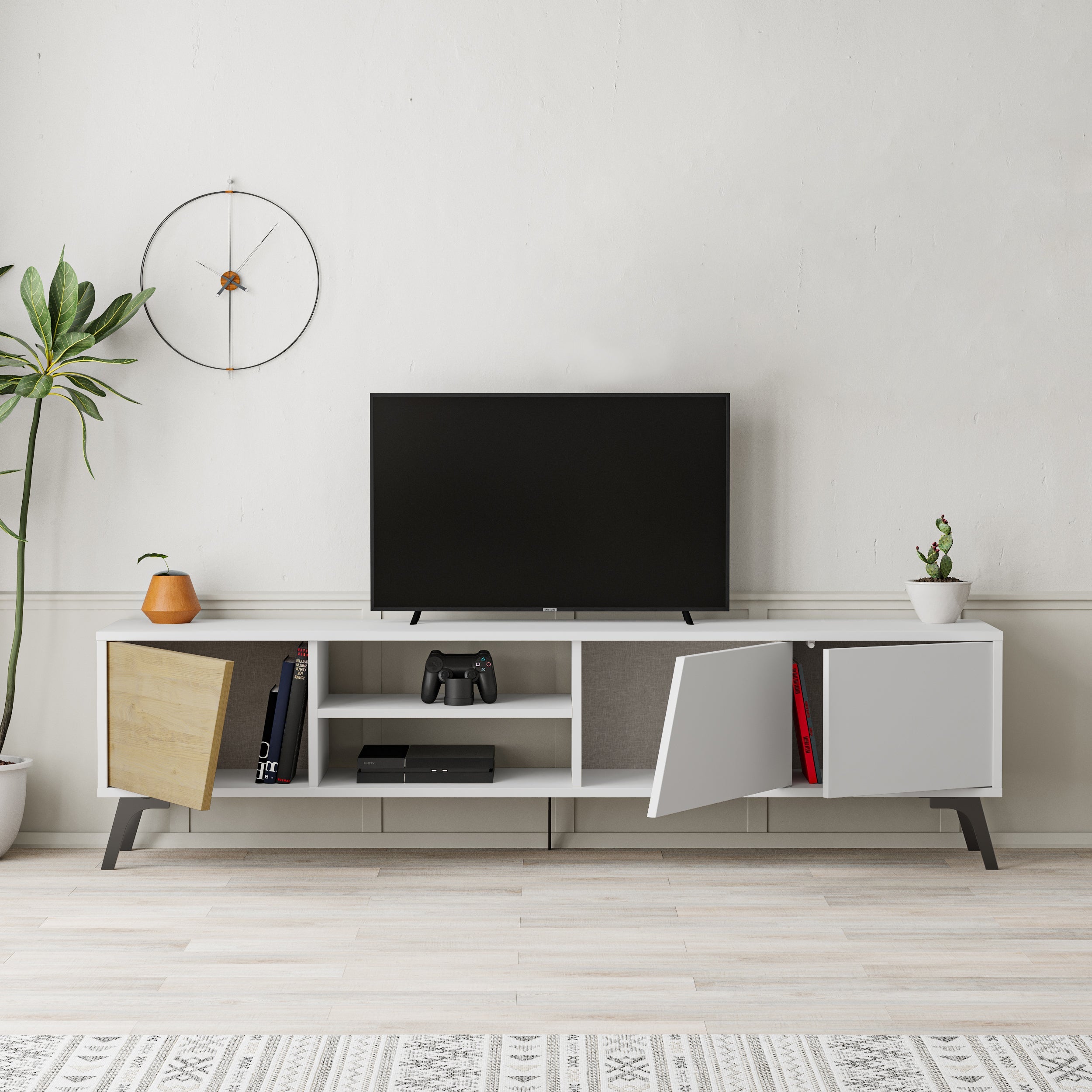 Decortieliving - Fiona Modern Tv Stand 180cm
