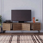 Decortieliving - Dune Modern TV Stand With Storage Cabinet 180cm
