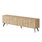 Decortieliving - Dune Modern TV Stand With Storage Cabinet 180cm