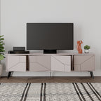 Decortieliving - Dune Modern TV Stand With Storage Cabinet 180cm