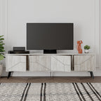 Decortieliving - Dune Modern TV Stand With Storage Cabinet 180cm