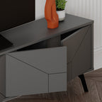 Decortieliving - Dune Modern TV Stand With Storage Cabinet 180cm