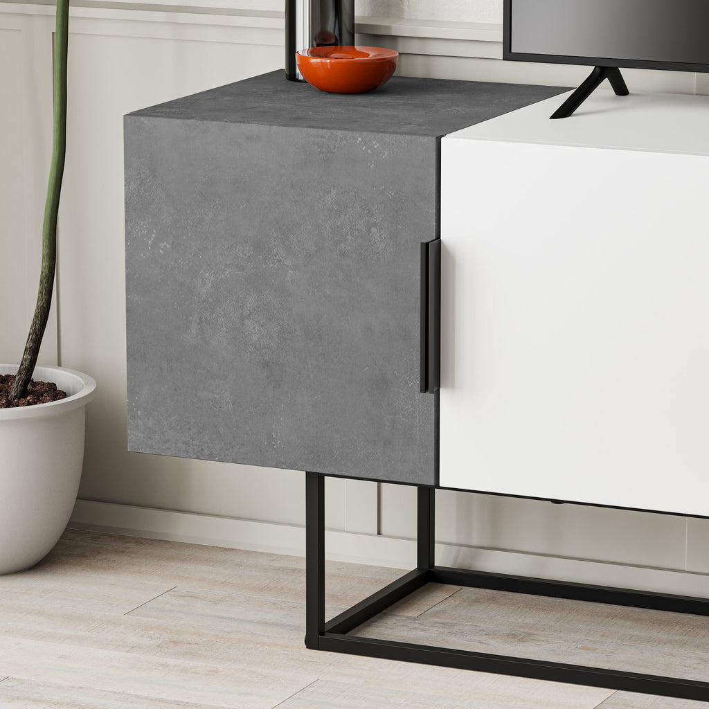 Decortieliving - Tontini Modern TV Stand Multimedia Centre