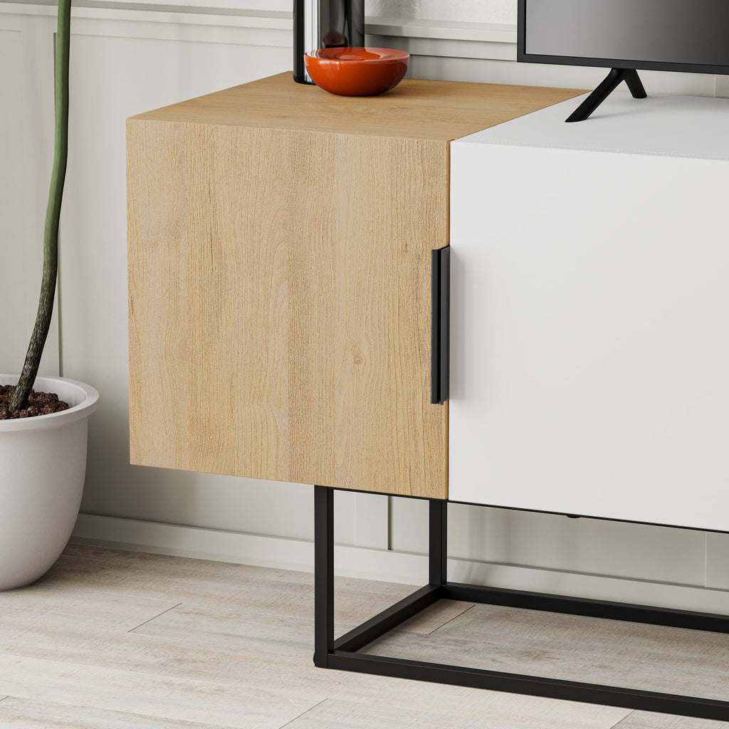Decortieliving - Tontini Modern TV Stand Multimedia Centre