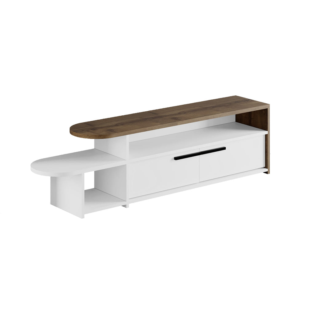 Decortieliving - Lyra Modern TV Stand Multimedia Centre TV Unit With Storage Cabinet 167cm