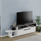 Decortieliving - Lyra Modern TV Stand Multimedia Centre TV Unit With Storage Cabinet 167cm