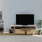 Decortieliving - Lyra Modern TV Stand Multimedia Centre TV Unit With Storage Cabinet 167cm