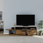 Decortieliving - Lyra Modern TV Stand Multimedia Centre TV Unit With Storage Cabinet 167cm