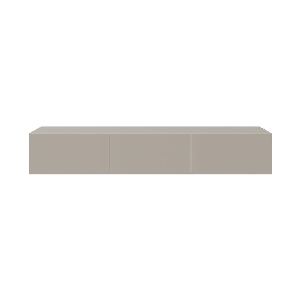 Meuble TV moderne Francy - Mural - 3 compartiments - 180 cm