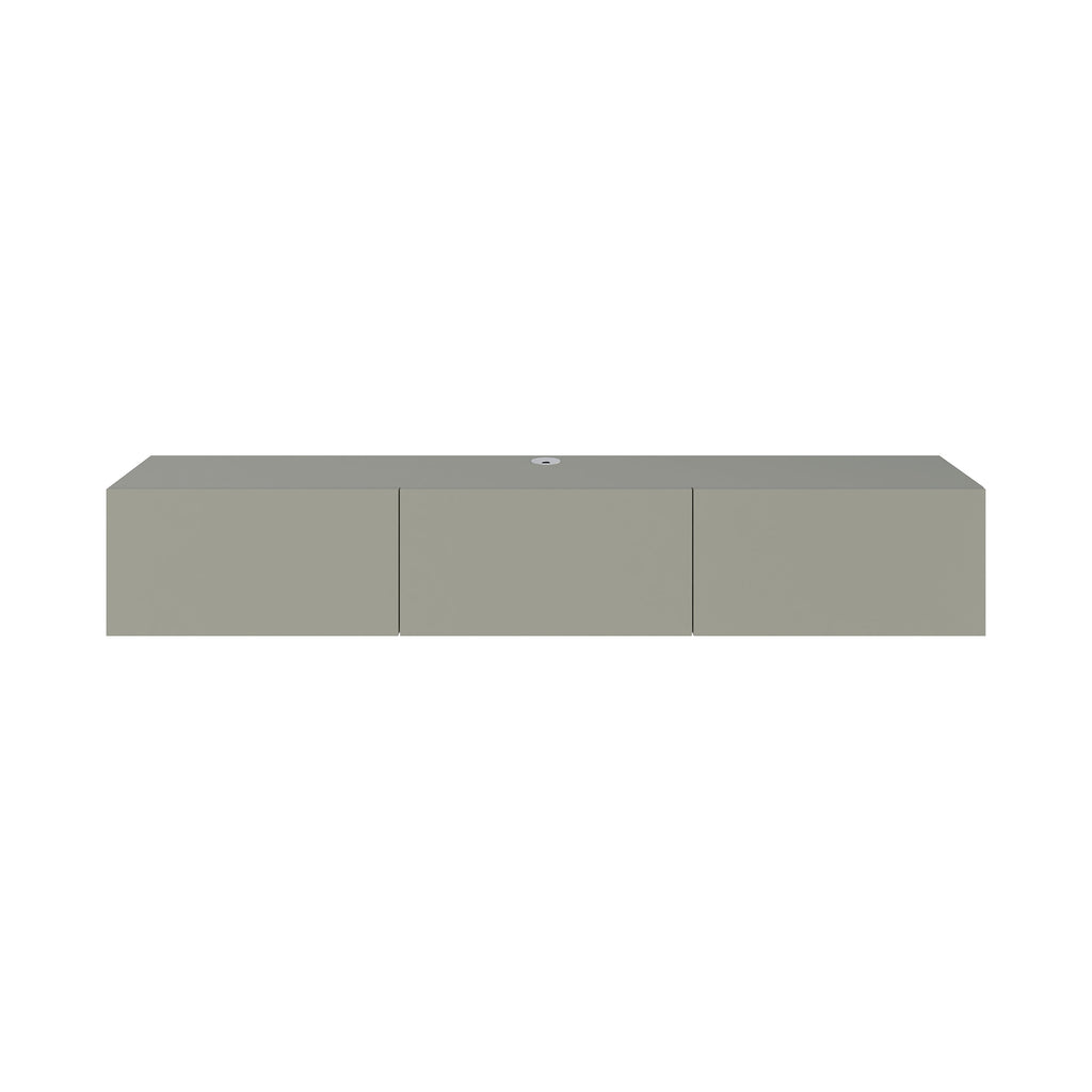 Meuble TV moderne Francy - Mural - 3 compartiments - 180 cm