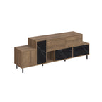 Decortieliving - Hermes Modern TV Stand Multimedia Centre With Storage Cabinet 171.2 cm