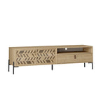 Decortieliving - Dionysos Modern TV Stand Multimedia Stand TV Unit With Storage Cabinet 170cm