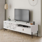 Decortieliving - Dionysos Modern TV Stand Multimedia Stand TV Unit With Storage Cabinet 170cm