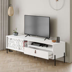 Decortieliving - Dionysos Modern TV Stand Multimedia Stand TV Unit With Storage Cabinet 170cm
