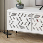 Decortieliving - Dionysos Modern TV Stand Multimedia Stand TV Unit With Storage Cabinet 170cm