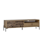 Decortieliving - Dionysos Modern TV Stand Multimedia Stand TV Unit With Storage Cabinet 170cm