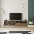 Decortieliving - Dionysos Modern TV Stand Multimedia Stand TV Unit With Storage Cabinet 170cm