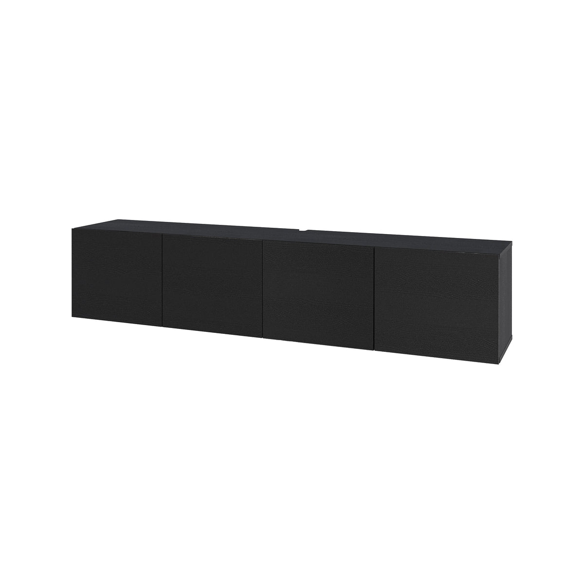 Decortieliving - Combe Floating Wall-Mounted TV Unit 180cm (W) Soft-Close 4 Doors